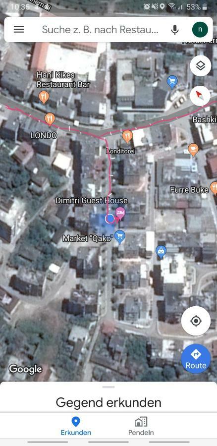 Përmet Dimitri Guest House מראה חיצוני תמונה